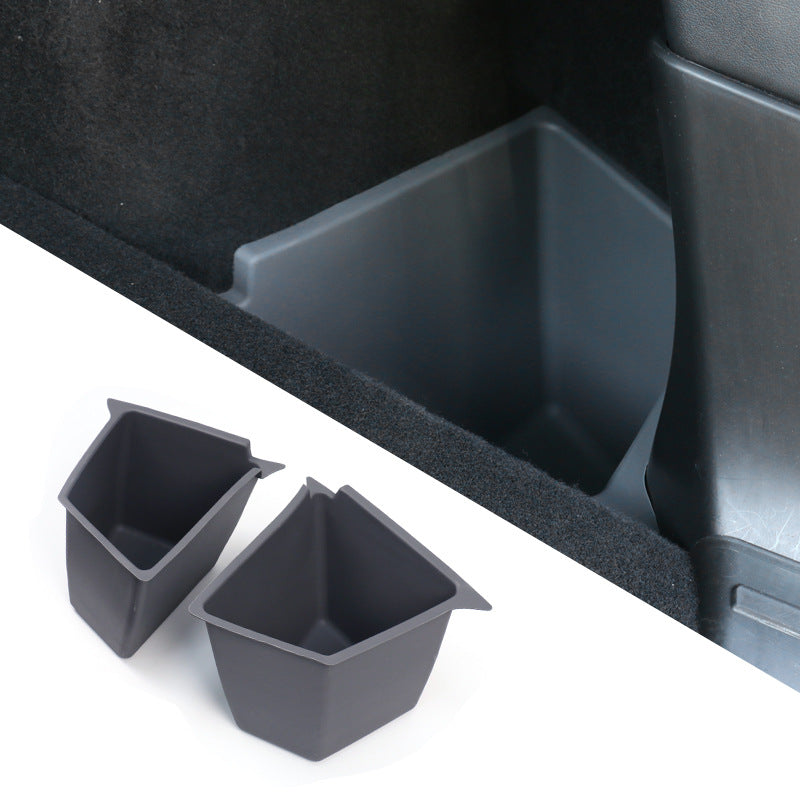 @UTOS Trunk Side TPE Storage Boxes and Lids For Model Y/3